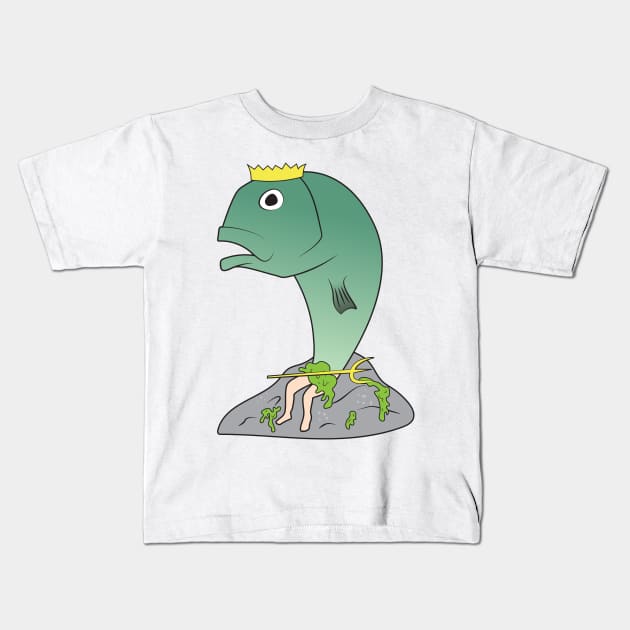 Mermaid!!?! Kids T-Shirt by tomsnow
